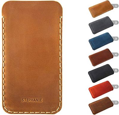 Custodia in vera pelle per Motorola | portafoglio