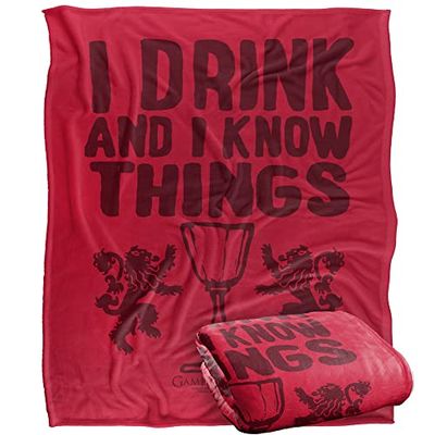 GAME OF THRONES Silky Touch Super Soft Throw Blanket 152 x 127 cm