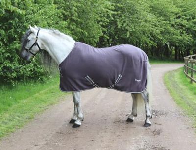 Rhinegold Elite Tapis Polaire 6/6 Gris