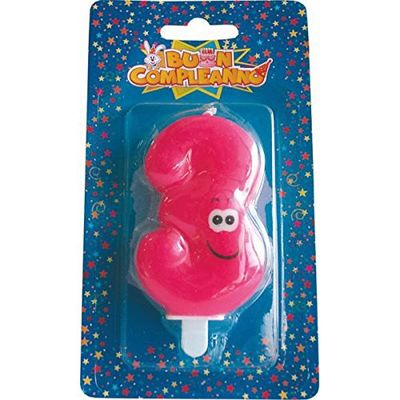 L'ARCOBALENO DI NACAR GIOVANNA - Kaars Smile 3 fluorescerend COB168