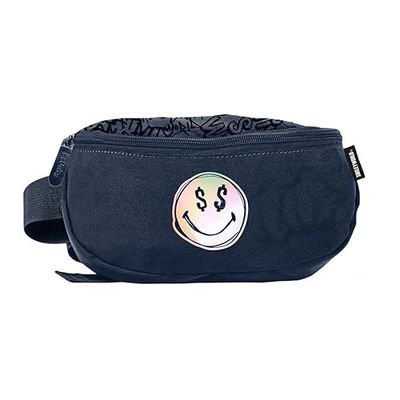 PASO Smiley BeUniq Riñonera, Unisex-Youth, Multicolor, 13 x 24 x 9 cm