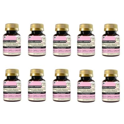Collagene Acido Ialuronico Coenzima Q10 Complesso Bellezza con Biotina Zinco Selenio Metionina Rame Vitamina C | 1000 Compresse 1 al dì | Pelle Capelli Unghie LABOTTEGADEGLIINTEGRATORI