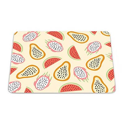 Bonamaison, Rectangle Pop Art Digital Printed Mouse Pad, Non-Slip Base, for Office and Home, Size: 22 x 18 cm