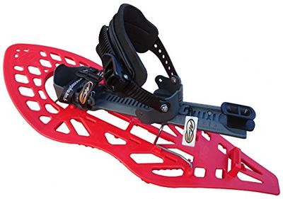 MORPHO Outdoors - MORPHOALP, Paire de raquettes à neige, Rouge/Gris- Medium