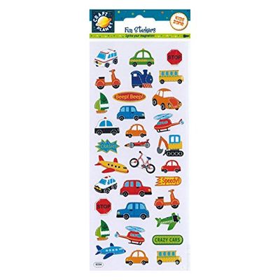 Craft Planet- Espace Autocollants de Scrapbooking, CPT 6561051, Multicolore, Taille Unique