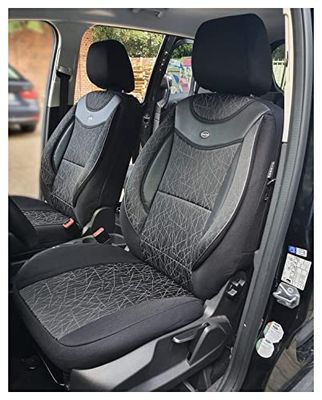 BREMER SITZBEZÜGE Seat covers compatible with Mercedes GLE W166/C292 driver and passenger from FB:05