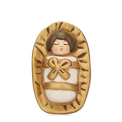 Thun menino jesus para presépio clássico (cerâmica), multicolorido
