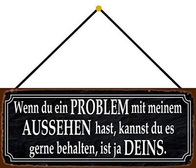Schatzmix Tin-Plate Sign, Sheet metal, Multicoloured, 20x30 cm