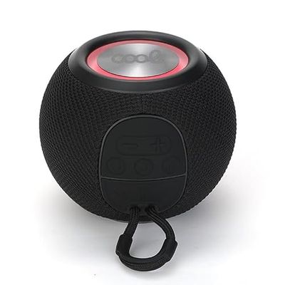 Universal Bluetooth Musik 6W Cool Boom Svart Högtalare