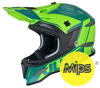 Just 1 Helmets Just1 Jdh Assault Green MIPS L, Downhill/MTB/Enduro Unisex - volwassenen, groen, L