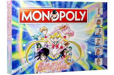 Winning Moves Sailor Moon Monopoly - Italy Merchandising Ufficiale