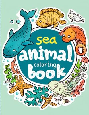 Sea Animal Coloring Book