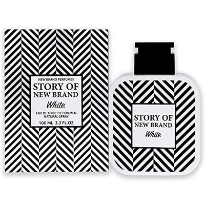 New Brand Story Of New Brand White For Men 3.3 oz EDT Spray