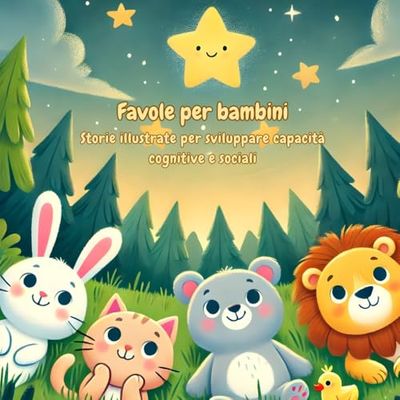 Favole per bambini: Storie Illustrate per sviluppare capacità cognitive e sociali - Da 0 a 3 anni