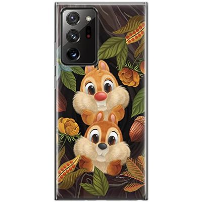 Ert Group Funda para teléfono móvil Samsung Galaxy Note 20 Ultra Original y con Licencia Oficial de Disney con diseño Chip & Dale 002 Adaptada a la Forma del teléfono móvil, Funda Hecha de TPU