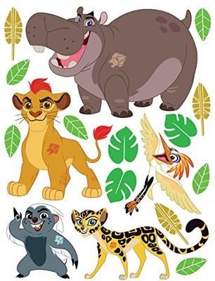 Stickers The Guard of the Lion King - groot formaat