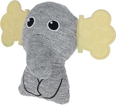 Kerbl Pet Giocattolo per cucciolo elefante giallo/grigio