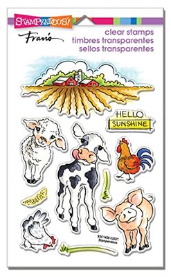 Stampendous Barnyard Hello PCS