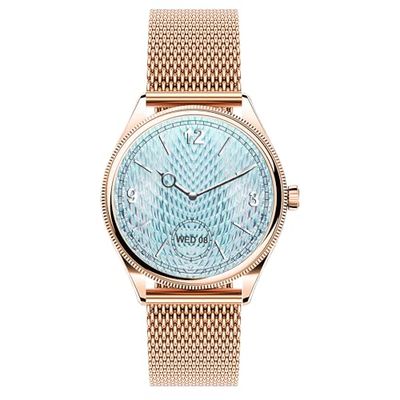 VALDUS VL60 Pro (2025) Montre connectée avec Fonction téléphonie, écran AMOLED, doré, Petit Luxe, Normal, Luxe