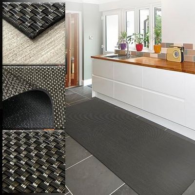 Tadi & Imperio1979 Zjxsneh Tapis de Couloir vnilico frisé - Tapis en Vinyle - Tapis extérieur - Tapis de Cuisine - Tapis en Vinyle pour Cuisine - Salon - Tapis d'entrée