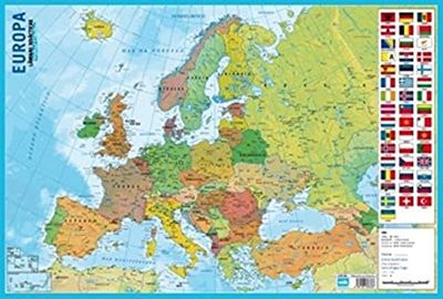 Grupo Erik Editores Lamina Didactica en Portugues Mapa Da Europa