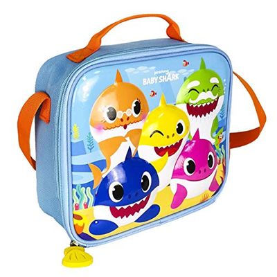 Cerdá Baby Shark Backpack for Children, multi-coloured, standard size, Portameriendas