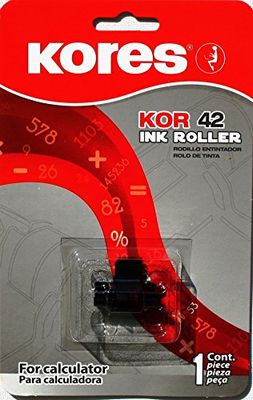 Kores Rullo di Inchiostro per Epson IR 40 T, nero/rosso