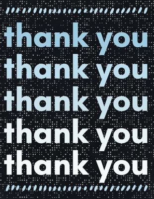 Thank You Thank You Thank You Thank You Thank You: 120 page lined notebook, employee appreciation gift, teacher appreciation gift, office morale booster, encouragement notepad