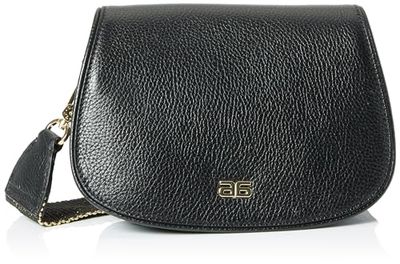ABRO Bolso Clara, Unisex Adultos, Black/Gold