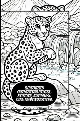 LEOPARD COLORING BOOK.