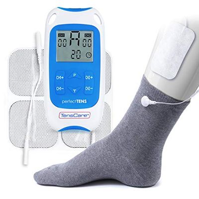 TensCare Perfect TENS - K-Perfect-Sock - Dispositivo para aliviar el dolor con calcetines conductores - Talla M