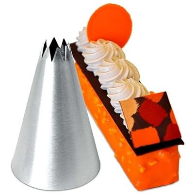 Déco Relief - Douille cannelée (D8) inox Hygiène - Douille Pâtisserie - Ustensile Professionnel - DDH945