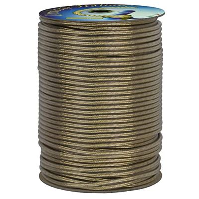 Corderie Italiane 006077503 Câble d'étendeur à Linge Acc Oct 6 mm - 100 m - Acier Laiton Transparent