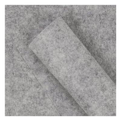 Craftelier - Set di 2 feltri per artigianato e composizioni con tessuti e accessori | Colore Grigio| Dimensioni 30,48 x 30,48 cm (12" x 12") - Spessore circa 2 mm | 100% poliestere