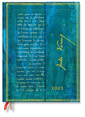 Paperblanks Agendas 12 Mois 2023 Chroniques Turquoises | VSO | Midi (130 × 180 mm)