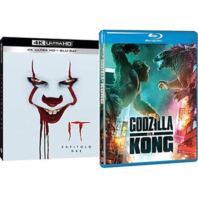 It Capitolo Due 4K Ultra-HD+Blu-Ray & Godzilla Vs Kong