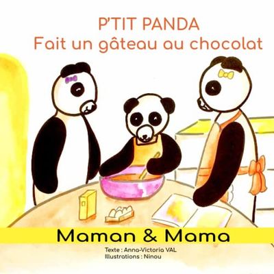 P'TIT PANDA FAIT UN GÂTEAU AU CHOCOLAT