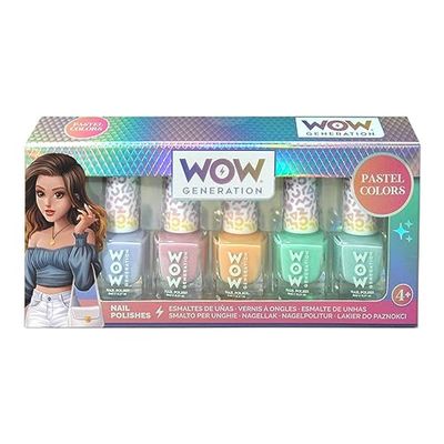 Nagellackset med 5 färger, WOW-generationen