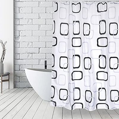 MSV Rideau de Douche en Polyester Vintage 180 x 200 cm