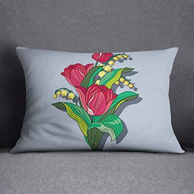 Bonamiason Decoratieve kussenslopen 35X50 Cm, Kussenhoezen Bank, Decoratieve Kussenhoesjes, Kussensloop Sierkussen Kerstmis - Ontworpen en geproduceerd in Turkije