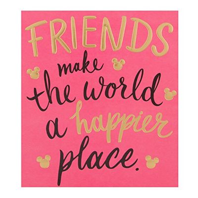 Hallmark Petite carte avec citation classique Disney