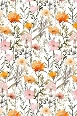 Vintage Floral Journal