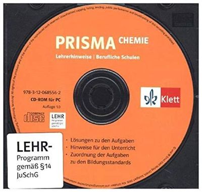 Prisma Chemie für berufliche Schulen: Hinweise für Lehrende auf CD-ROM