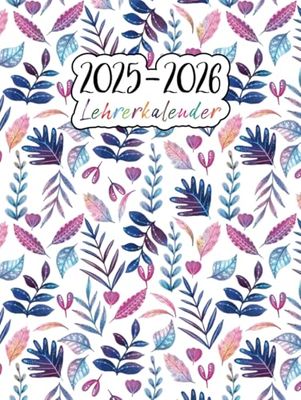 Unterrichtsplaner 2025/2026 A4: Semsterplaner, Lehrerkalender für das Schuljahr 25/26, zusätzlich zu Zensurenheft, Anwesenheitsliste