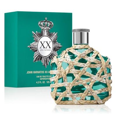 John Varvatos XX Artisan Teal, Eau de Toilette pour Homme Vaporisateur, Senteur aquatique - 125ml
