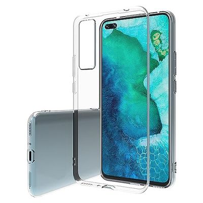 Cover trasparente per Huawei Nova 7 Pro 5G 【Non ingiallente】Cover sottile antiurto antigraffio Cover posteriore trasparente in silicone TPU morbido - trasparente