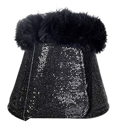 HKM Glitter Hoefbellen Zwart S
