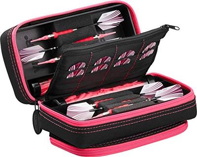Casemaster Plazma Pro Étui pour fléchettes avec Poche pour téléphone Noir