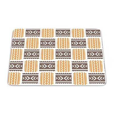 Bonamaison, Rechthoek Pop Art Digital bedrukte muismat, antislip onderkant, voor kantoor en thuis, grootte: 22x18 cm