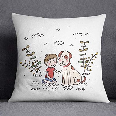 Questo Casa Dekorativt kuddöverdrag, dekorativ kuddöverdrag, heminredning, för soffa, kafé, storlek: 45 x 45 cm – designad och tillverkad i Turkiet